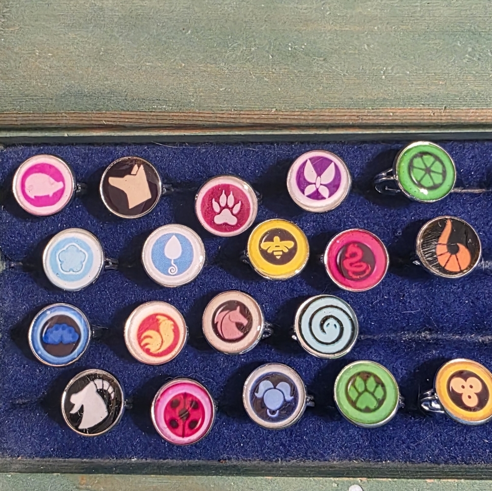 Miraculous Rings, Set Of 19